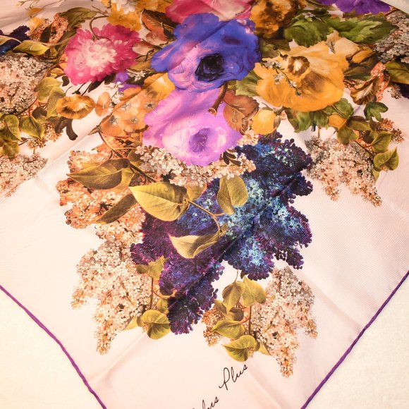 % 100 Twill Scarf Women - Picture 1 of 9